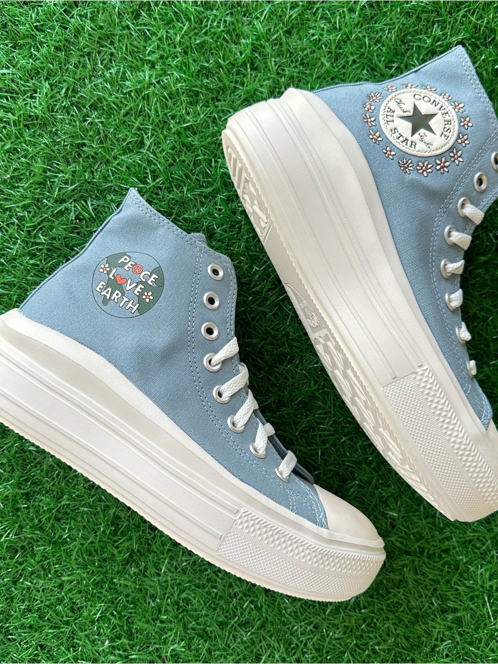 Converse Chuck Taylor Move Hi Cocoon Blue - Picture 7 of 8